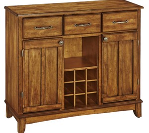 Homestyles Casual Dining Buffet 5100-0066 Width 41 34 Depth 16 34  Height 36 14   Weight 114.617 lb