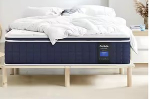 Upgraded King Size Mattress Medium Plush Gel Memory Foam Pocket Spring Hybrid 14 in. Bed-in-a-Box Mattress