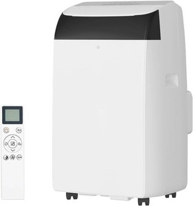 14,000 BTU Portable Air Conditioner With Dehumidifier & Fan, Cools Up to 750 Sq.Ft.