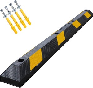72 Heavy-Duty Parking Curb, 6-Foot Wheel Stop
