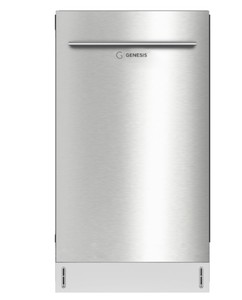 Genesis 18 Inch Dishwasher with 8 Place settings, 6 Washing Programs, Stainless Steel Tub