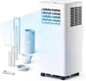 EUHOMY 8000 Btu Portable Air Conditioners, 3 in 1 Portable AC