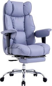 Efomao Executive Office Chair 400lbs,Purple Big and Tall Desk Chair purple