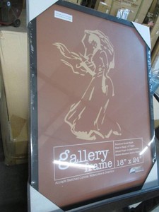 4 Pack of new Gallery deep wood frames, 16 x 20 inches white