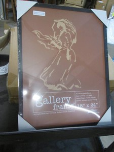 4 Pack of new Gallery deep wood frames, 16 x 20 inches white