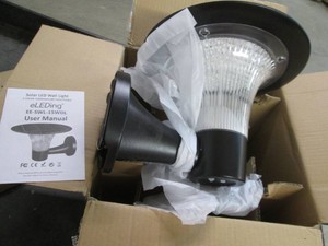 Solar LED wall light