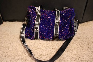 Justice duffel bag