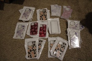 Variety of Apple i phone cases