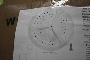 Wash plate replacement with center cover