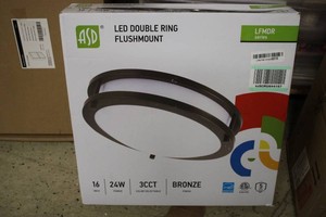 LED Double ring flush mount
