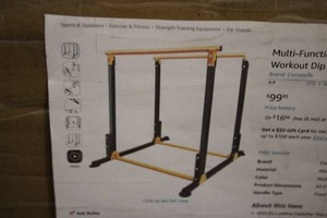 Multi function dip stands home gym parallel bars
