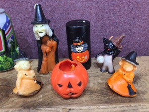 Vintage Halloween Candles Including Gurley - Unlit