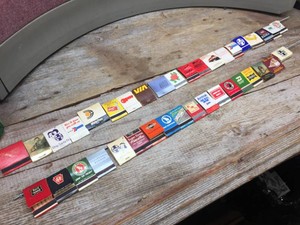 Vintage Collection RAILROAD Matchbooks