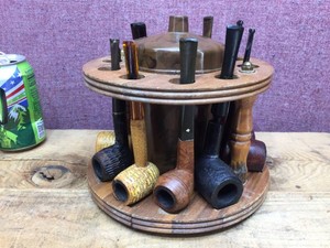 Vintage Tobacco Pipes - Pipe Stand