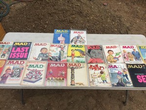 Group Vintage MAD MAGAZINES 1960-1976