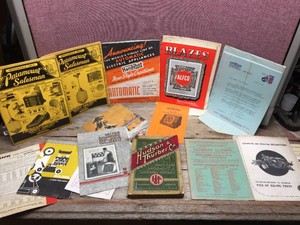 Vintage Catalogs - Manuals - Ephemera