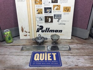 Vintage RAILROAD Items Including PULLMAN - N.P.R. - G.N.R.Y.