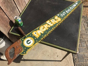 Antique Painted Saw - 48
