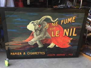 Wonderful Representation of Vintage - JE NE FUME - Cigarettes Elephant Poster