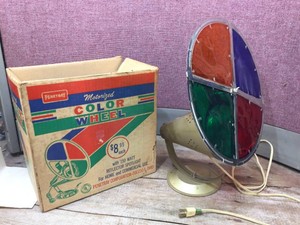 Vintage PENETRAY - Motorized Color Wheel - for Aluminum Christmas Trees