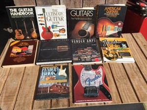 Group Vintage Nice GUITARFENDER Guitar Books