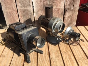 Vintage - VICTOR PORTABLE STEREOPTICON  KEYSTONE VIEW CO