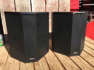 Pair Black KLIPSCH KSP-S6 Speakers - Look These Up