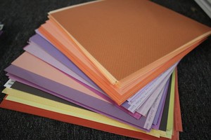 12x12 Card stock over 100 sheets