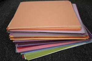 Huge assortment of 12x12 cardstock