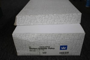 Western Sulphate 500ct envelopes