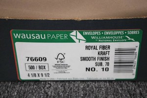 WILLIAM HOUSE 500ct envelopes