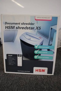 Document Shredder HSM X5