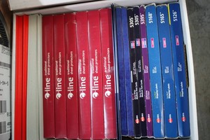 Sheet protectors, tent cards, shipping labels, folders, and name badges