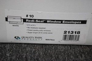 500ct Redi-Seal window envelopes