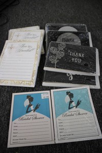 Invitations and thank you cards