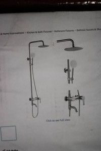 Shower faucet sets