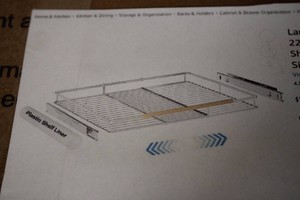 Large pull out kitchen cabinet organizer slide out drawer