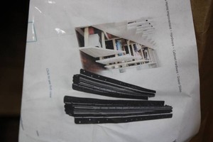 Under mount concealed drawer slides and stainless steel corner covers