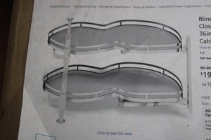 blind corner cabinet pull out organizer