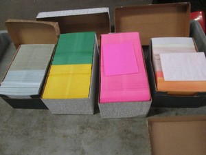 Assorted card size envelopes