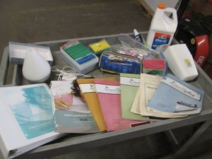 Spelling and language education system and a gallon of Elmers glue