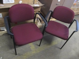 2 Reception chairs