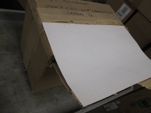 2500 sheets of 11x17 60# Stardust flecked paper