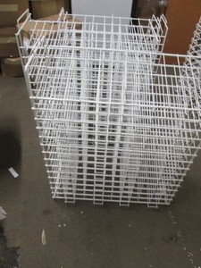 3 Stackable double paper sorting racks, great for scrapbookers, crafters or office