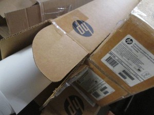 3 Rolls of HP Q8916A glossy photo paper