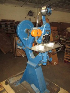 Interlake S3A (also known as Acme Interlake or ISP S3A) heavy-duty wire stitching and bindery machine.