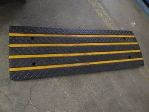 Speed bump measuring 4 x 18