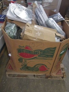 Unsorted pallet of new small overstock items