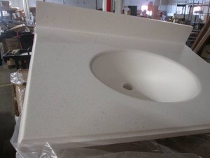 Bathroom sink, measures 30.5 x 22.5