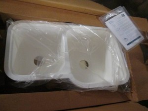 New Transolid double basin sink 33 wide